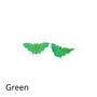 Titanium Bat Stud Earrings – Gothic, Spooky And Fun, thumbnail 12 of 12