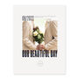 Personalised Editorial Style Wedding Portrait Print, thumbnail 4 of 7
