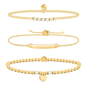 Occasions Gift Box Granddaughter Gold Bracelet Gift Set, 2 of 3