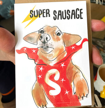 Super Sausage Card, 2 of 3