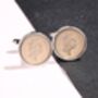 1995 30th Birthday Five Pence Coin Cufflinks, thumbnail 1 of 5