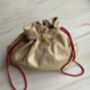 Bespoke Silk Pouch Bag Hand Made In Over 200 Shades, thumbnail 3 of 10