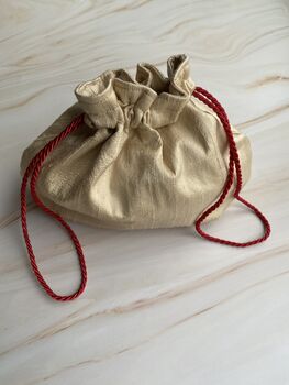 Bespoke Silk Pouch Bag Hand Made In Over 200 Shades, 3 of 10
