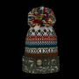 Greenland Nordic Knit Reflective Super Bobble Hat, thumbnail 4 of 6