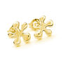 Large Splash Studs In Gold Plated, thumbnail 1 of 2
