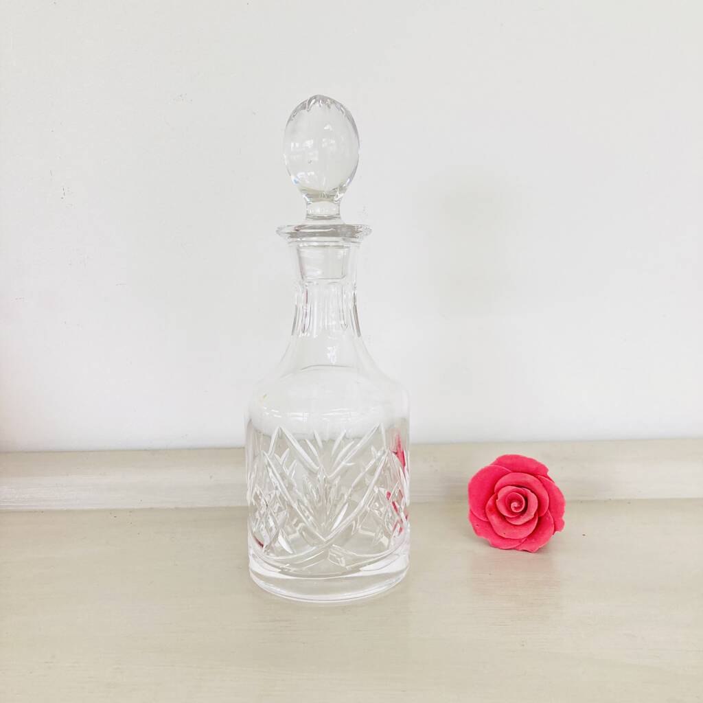 Vintage Decorative Glass Perfume Bottle ~ Ten, 1 of 6