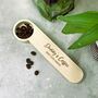 Personalised Wooden Coffee Clip And Scoop, thumbnail 1 of 6