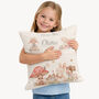 Personalised Kids Easter Pocket Cushion, Easter Reading Pillow, thumbnail 1 of 4