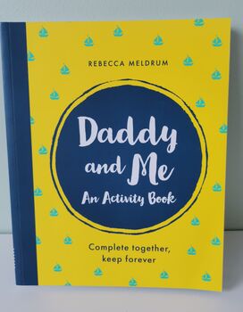 Father's Day Gift Set Activity Book For Daddy And Child, 5 of 9