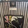 Block Print Quilted Tote Bag, Indian Print Handbag Pink, Black, thumbnail 9 of 10