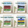 Personalised Contemporary Football Stadium Print, thumbnail 2 of 12