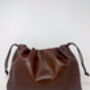 Handmade Leather Slouch Shoulder Bag, thumbnail 5 of 7