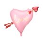 Foil Balloon Heart With Arrow, thumbnail 1 of 4