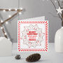 Personalised Merry Christmas From Your Friends In…Card, thumbnail 1 of 3