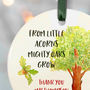 Christmas Teacher Gift And Card Little Acorns Big Oaks, thumbnail 6 of 8