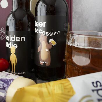 You're Not Old, You're Vintage! Cheese And Beer Hamper, 7 of 10