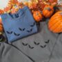 Spooky Halloween Bats With Bows Embroidered Sweatshirt, thumbnail 1 of 5