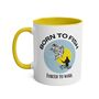 Born To Fish Coffee Mug, thumbnail 4 of 8