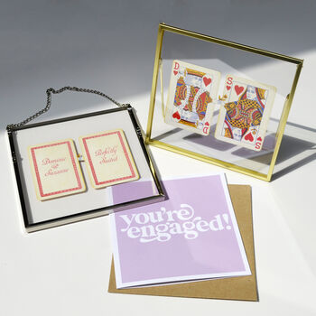 Personalised 'Perfectly Suited' Engagement Gift Set, 7 of 7