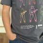 Personalised Guitar Illustrated T Shirt, thumbnail 4 of 4