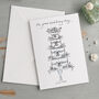 'On Your Wedding Day' Card, thumbnail 1 of 3