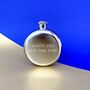Personalised Compass Hipflask, thumbnail 2 of 2