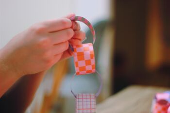 Block Party | Colourful Paper Chain Kit, 9 of 12