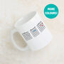 'Dad' Guitar Chords Mug, thumbnail 1 of 9