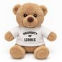 Personalised Kid's Property Of Teddy Bear, thumbnail 2 of 2