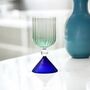 Crystal Clarity Hand Blown Wine / Cocktail Goblet, thumbnail 2 of 5