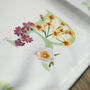 Inky Wildflower Tea Towel, thumbnail 11 of 12