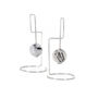 Labyrinth Nº Two Architectural Earrings With Semi Precious Stone, thumbnail 3 of 8
