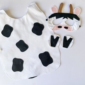 Felt Cow Costume For Children And Adults, 5 of 9