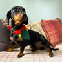 Crocheted Christmas Pet Bandana, thumbnail 3 of 3