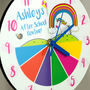 Personalised Childs Clock And Schedule Planner Set, thumbnail 6 of 8