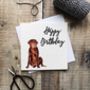 Happy Birthday Labrador Card, thumbnail 1 of 4