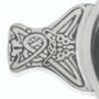 Pewter Quaich With Celtic Knot Pattern, thumbnail 3 of 8