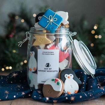Jar Of Advent Biscuits, 2 of 7