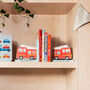Personalised Kids Fire Engine Bookends, thumbnail 6 of 9