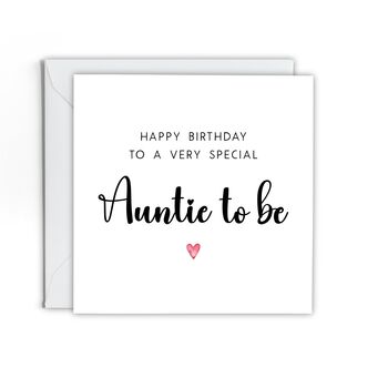 Happy Birthday Auntie To Be Card, 2 of 2