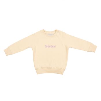 Vanilla 'Sister' Sweatshirt, 3 of 3