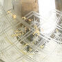 Silver And Gold Foil Effect Candle Holder, thumbnail 2 of 6