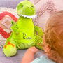 Personalised Childrens Dinosaur Soft Toy, thumbnail 1 of 4