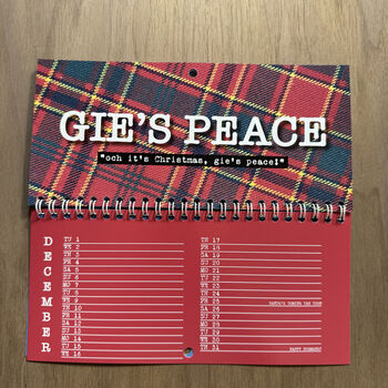 Scottish Banter Calendar 2026 By Hiya Pal, 3 of 7