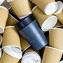 Leak Proof Reusable Cup 8oz Black And Cosmic Black, thumbnail 1 of 5