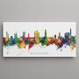 Bradford Skyline Cityscape Art Print, thumbnail 2 of 12
