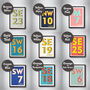 M3 Manchester Typography Postcode Print, thumbnail 4 of 8