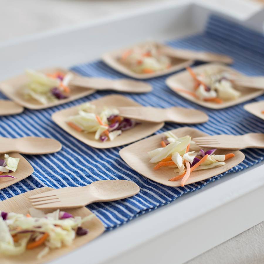 Eco Bamboo Picnic And Party Collection By Green Tulip