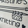 Personalised Knitting Bag, thumbnail 3 of 3