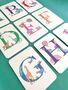 Colourful Educational Alphabet Flashcards, thumbnail 1 of 5